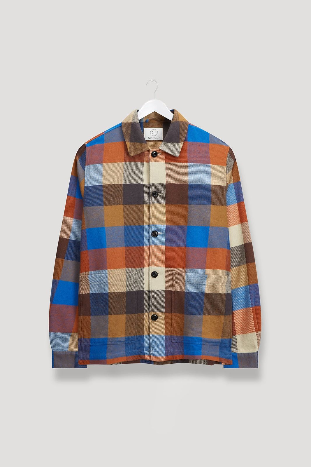 Blanket Brushed Check Overshirt