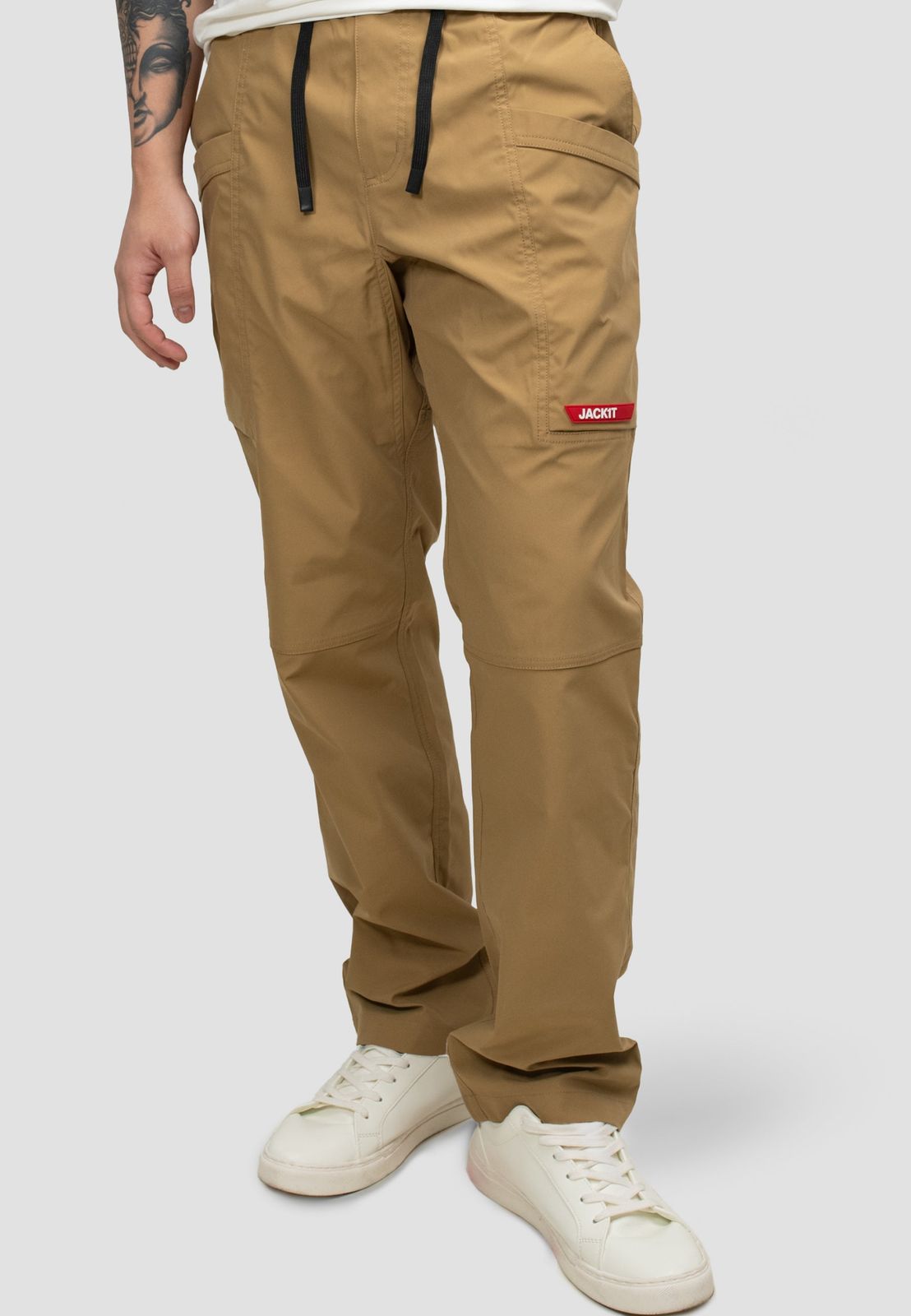 Jupiter Tech Cargo Trousers Sand