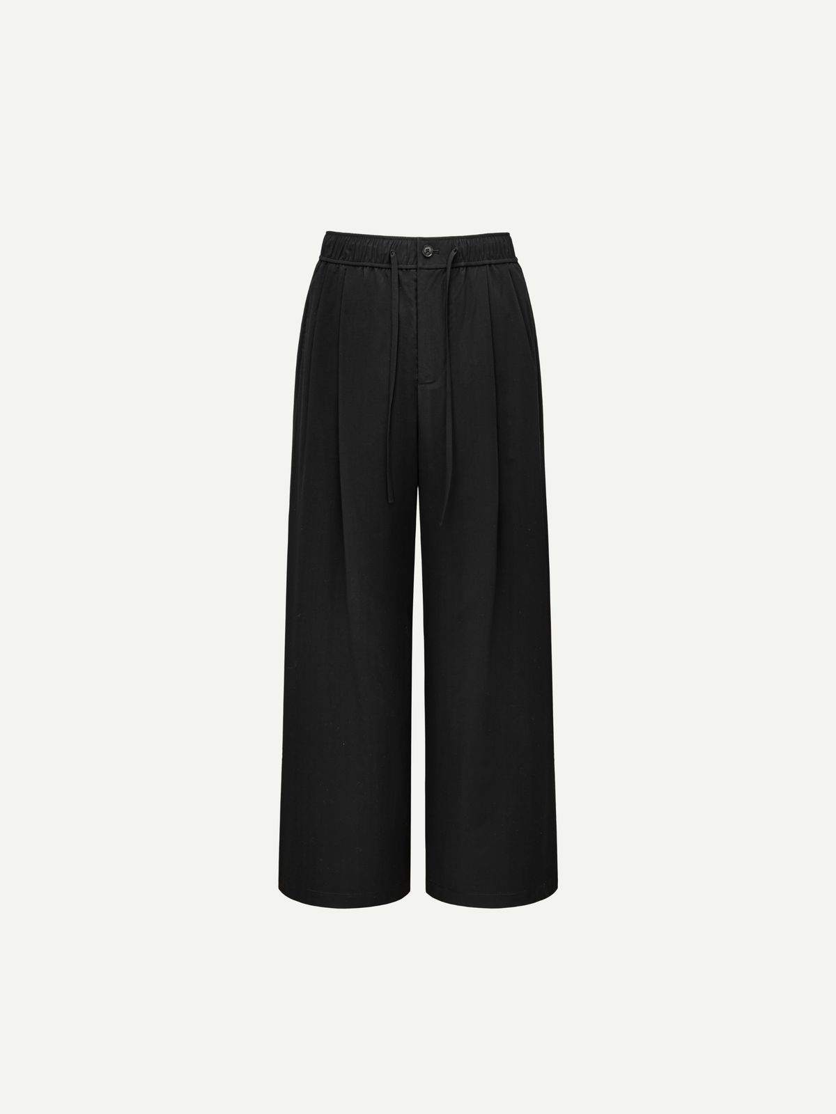 ELASTIC WAISTBAND CASUAL PANTS