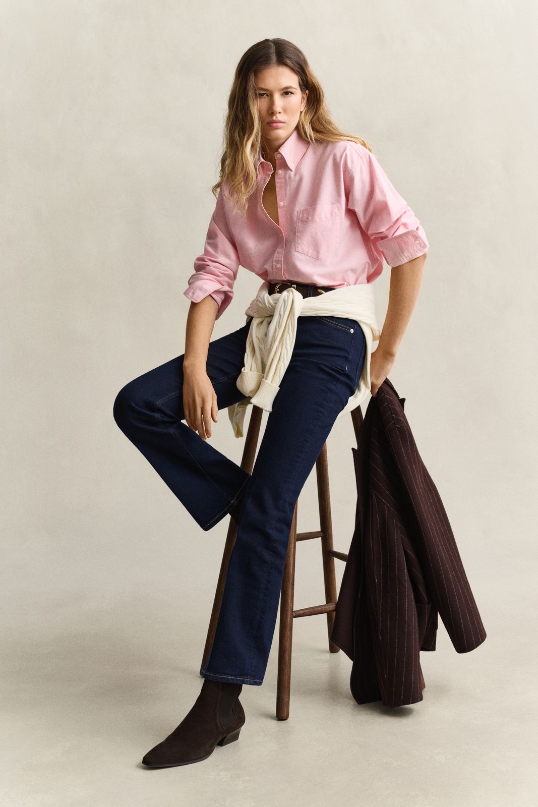 Gant x Yale Oxford Shirt - THE PINK