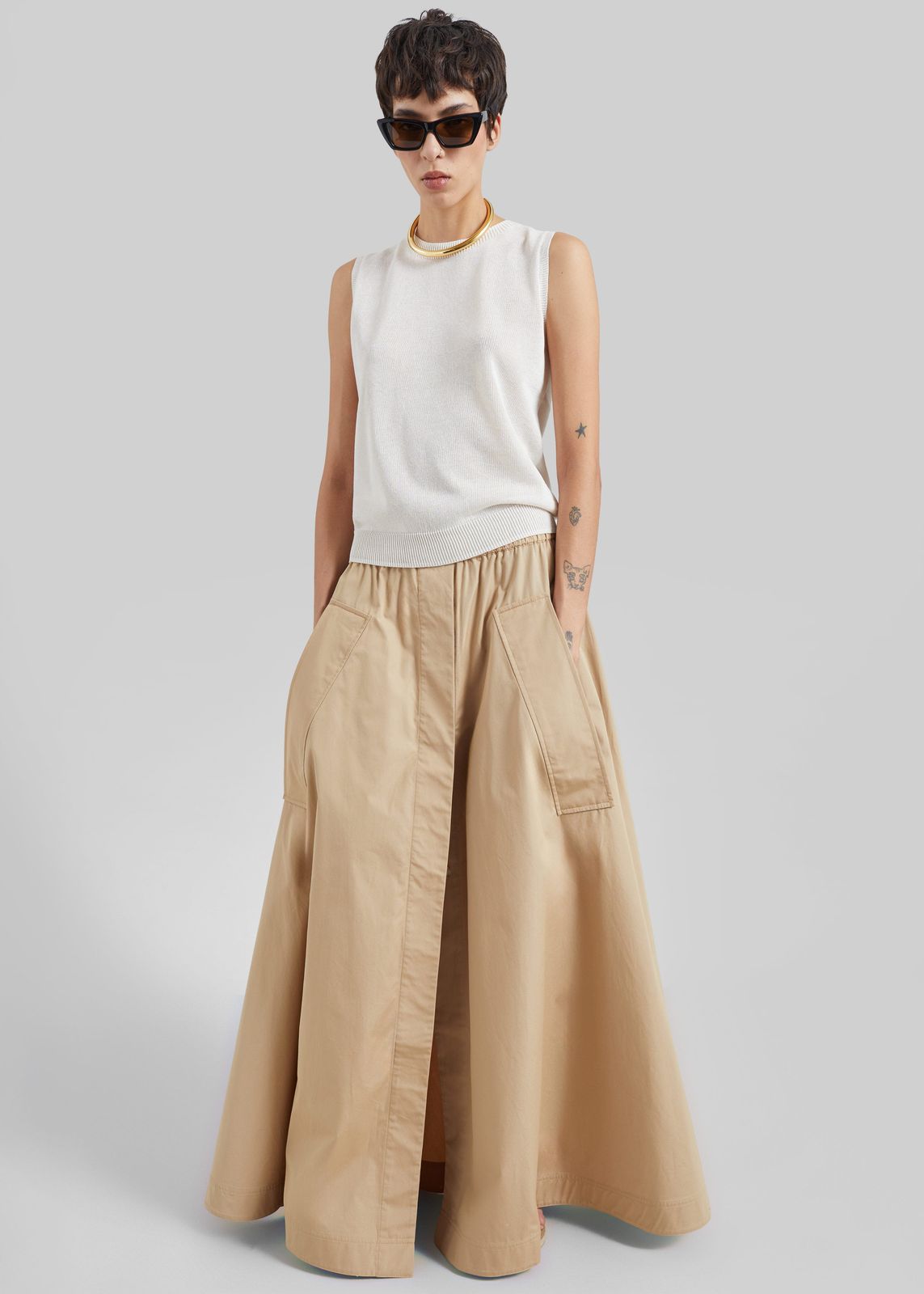 CO Parachute Skirt - Camel