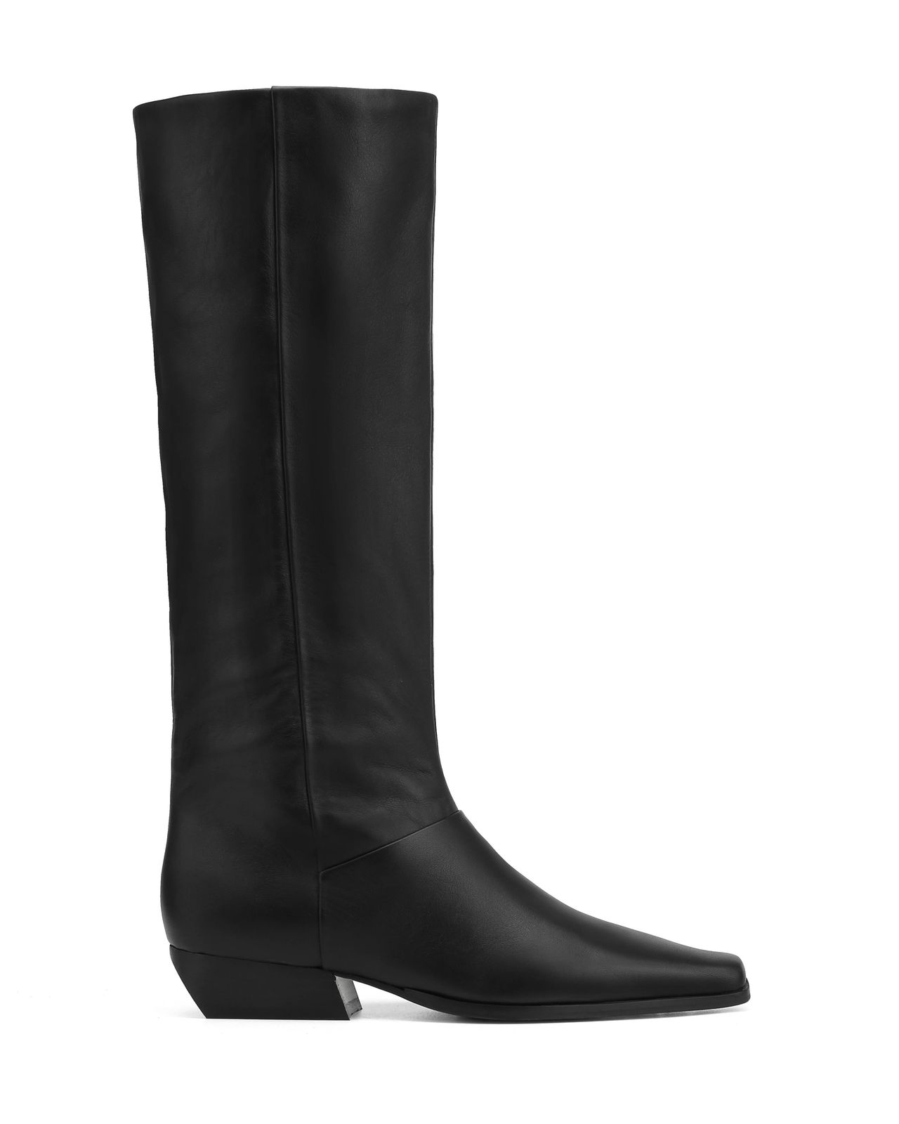 Eileen Black Leather