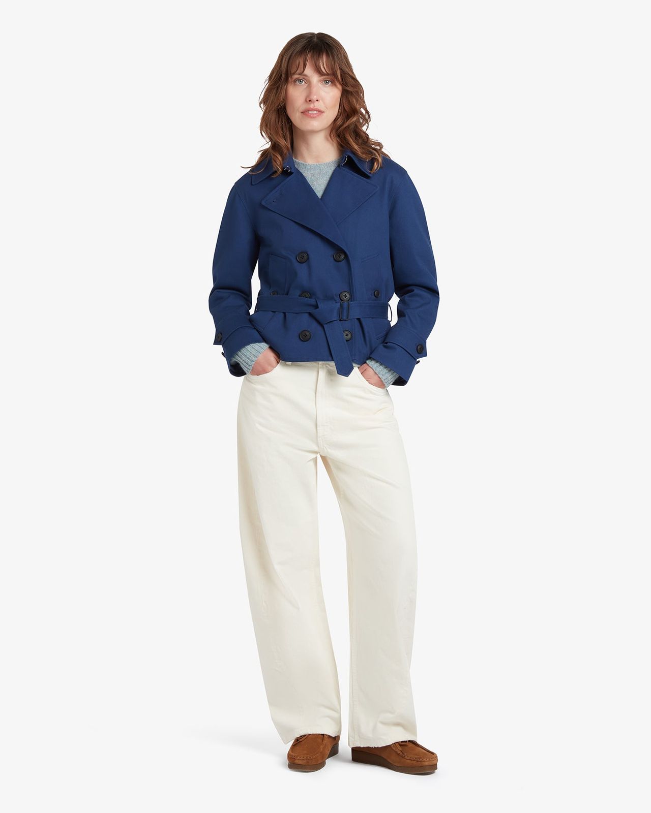 Women's Bacall Cropped Trench Coat