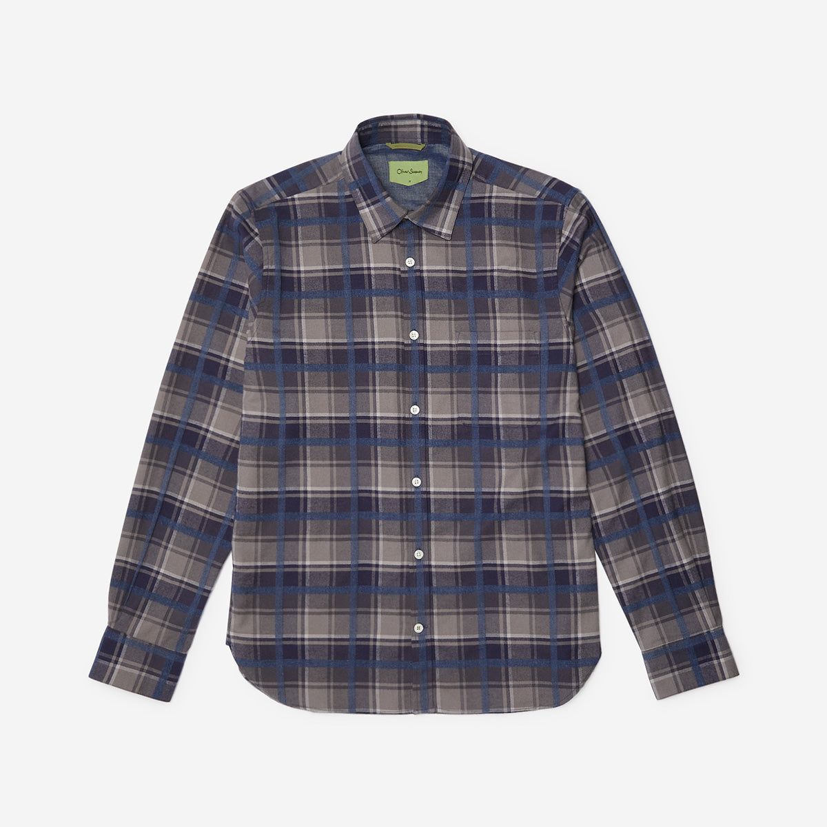 Censo Grey Blue Check