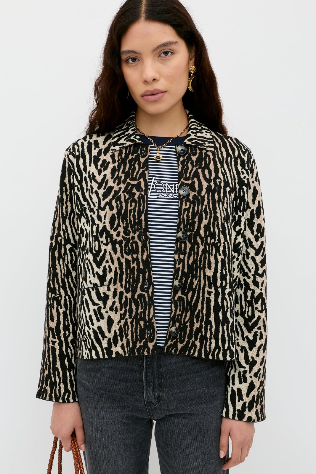 Trista  -  Bohemia Leopard Brown