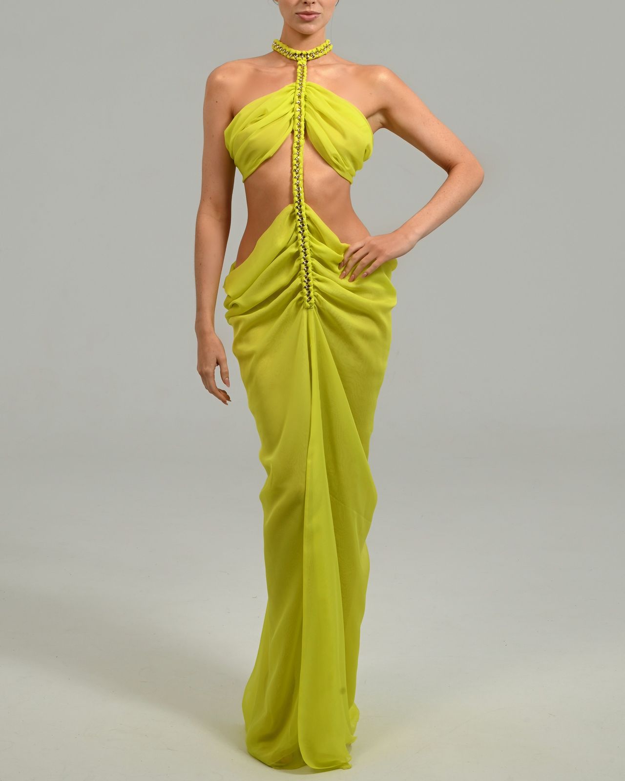 Karlie Maxi Dress in Citrus