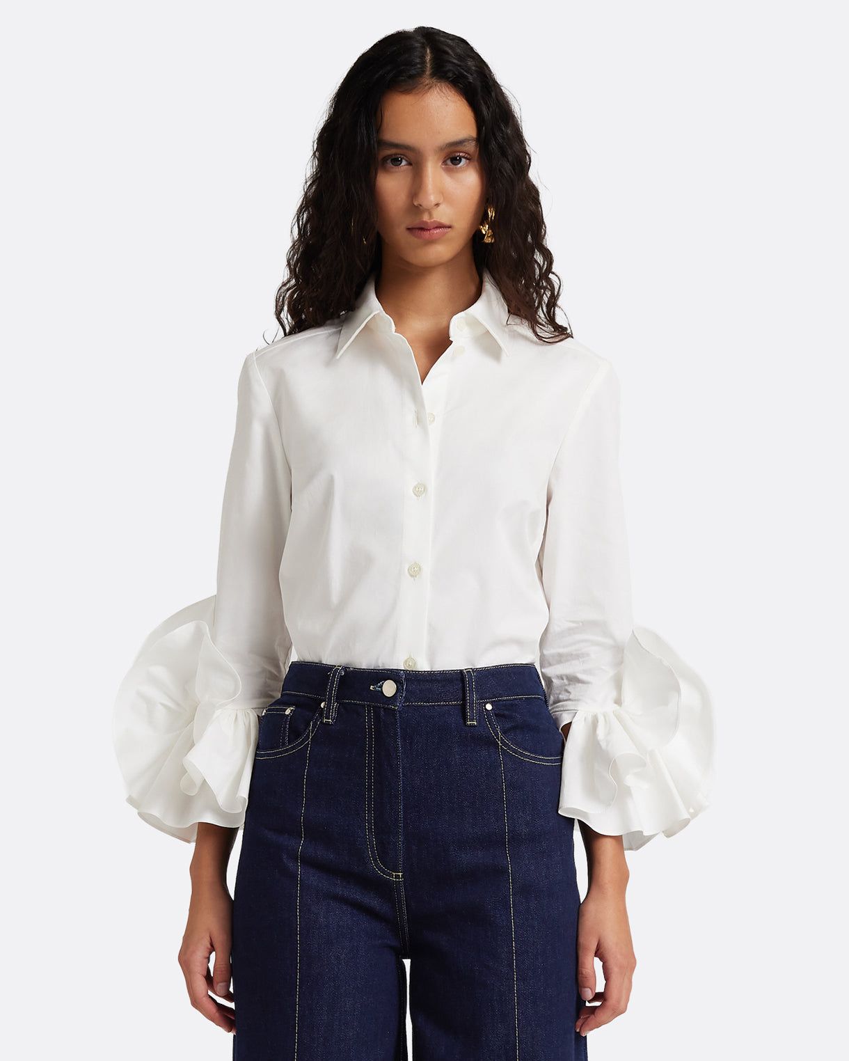 Joanne Shirt in Ivory