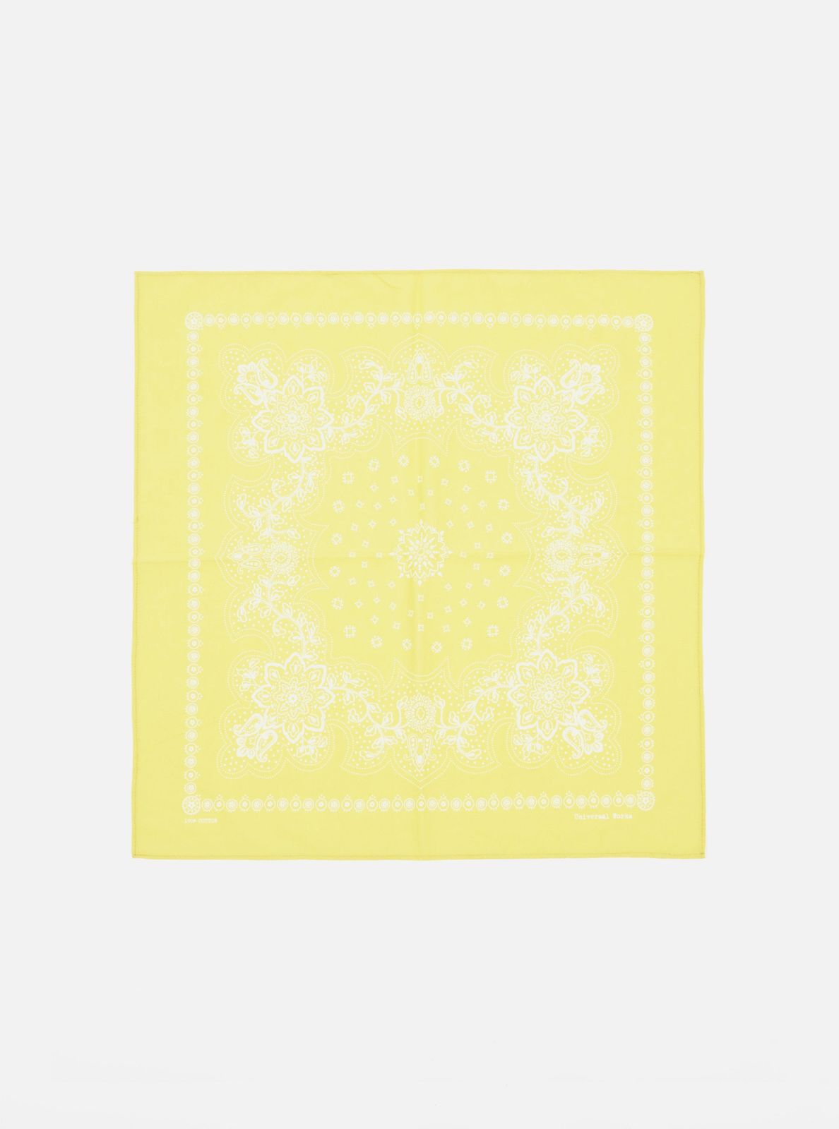 Yellow Classic Bandana Neckerchief