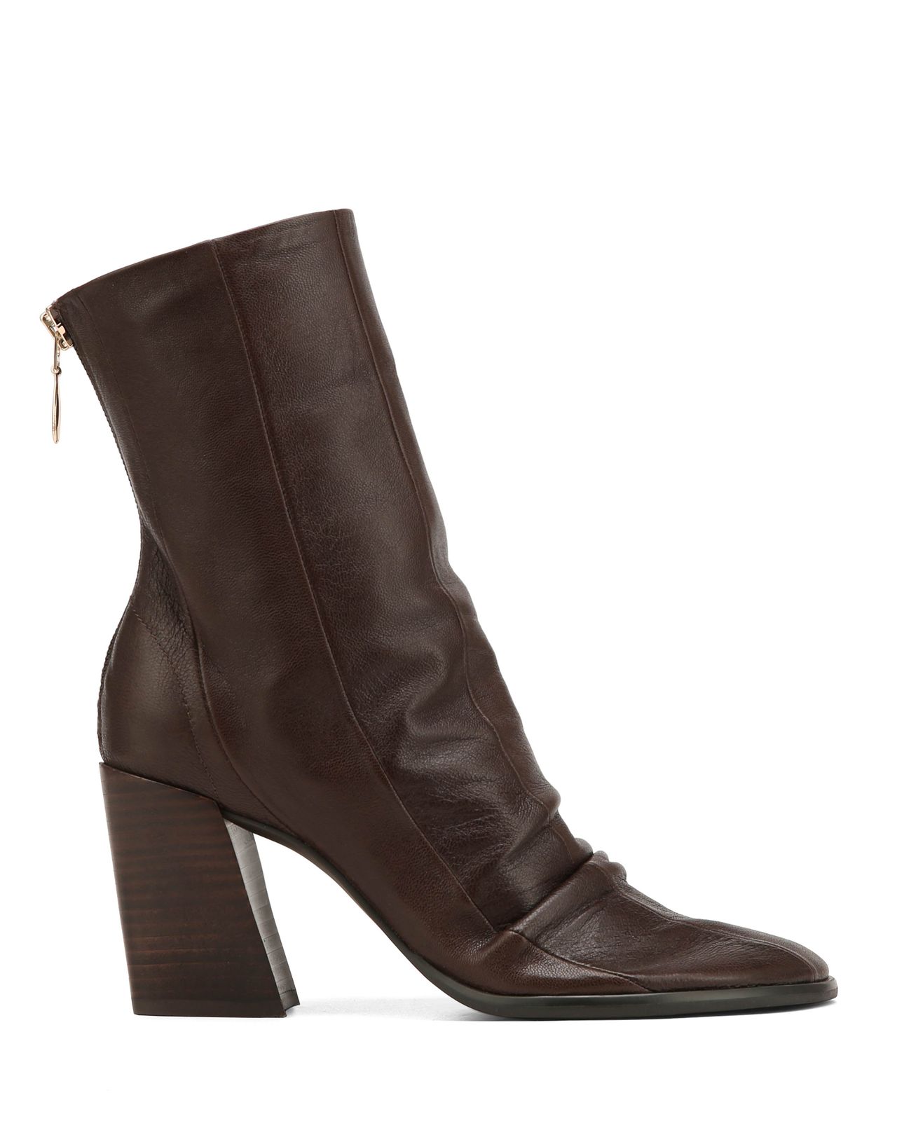 Brandy Pinecone Leather
