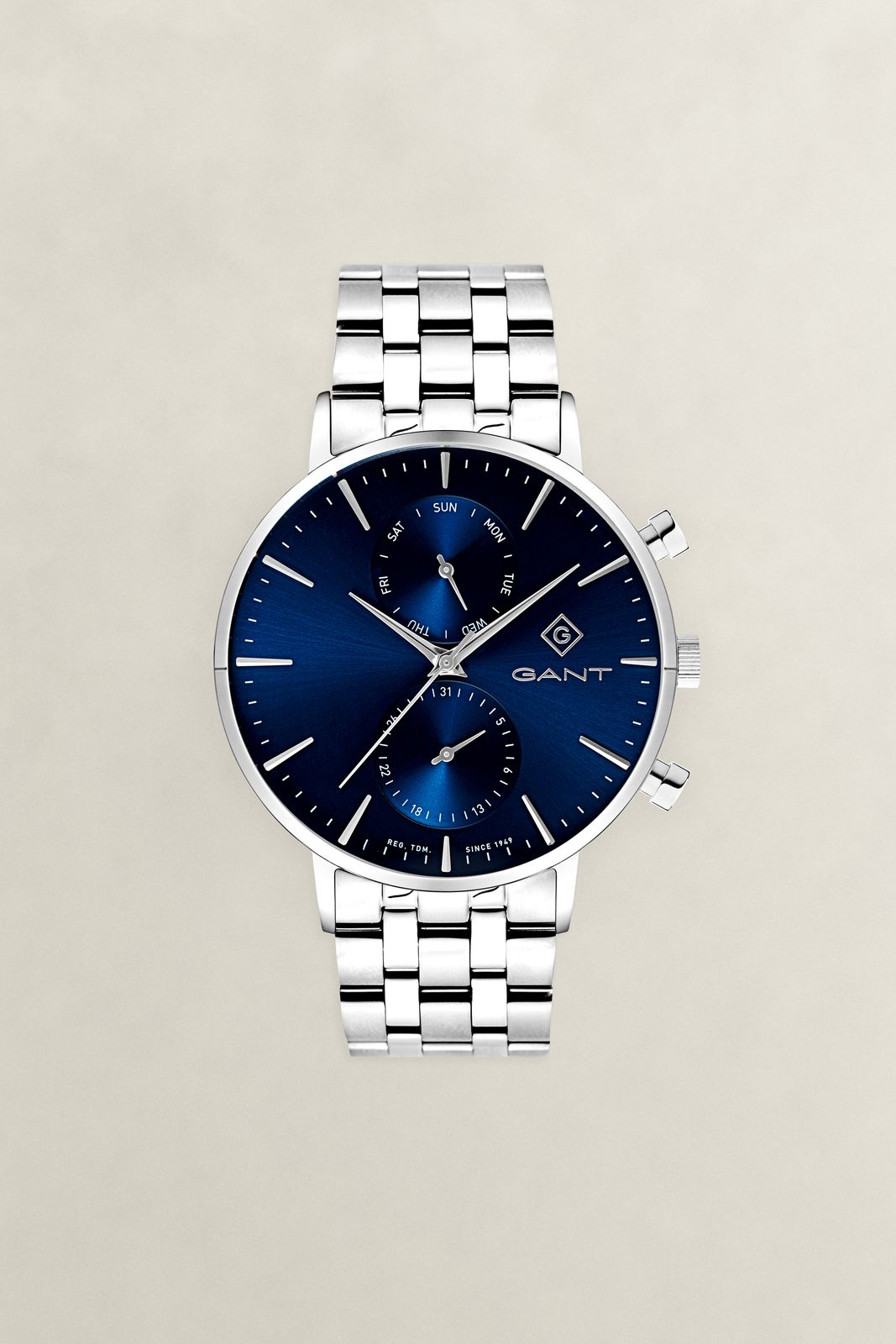 Park Hill Day-Date II Wristwatch - MARINE