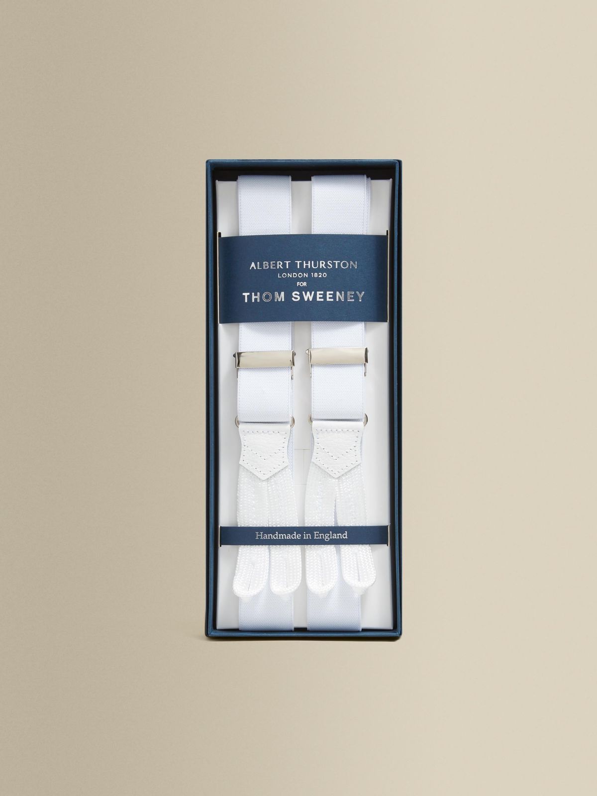 Elastic & Leather Trouser Braces