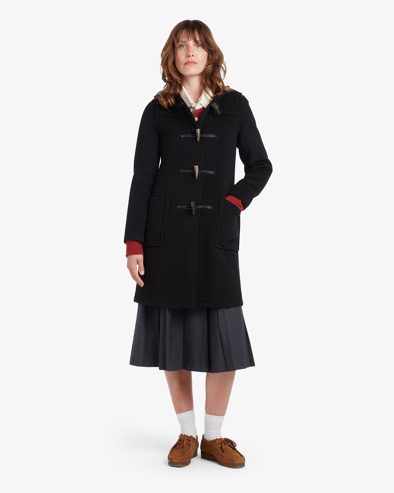 Women's Freda Long Slim Fit Duffle Coat