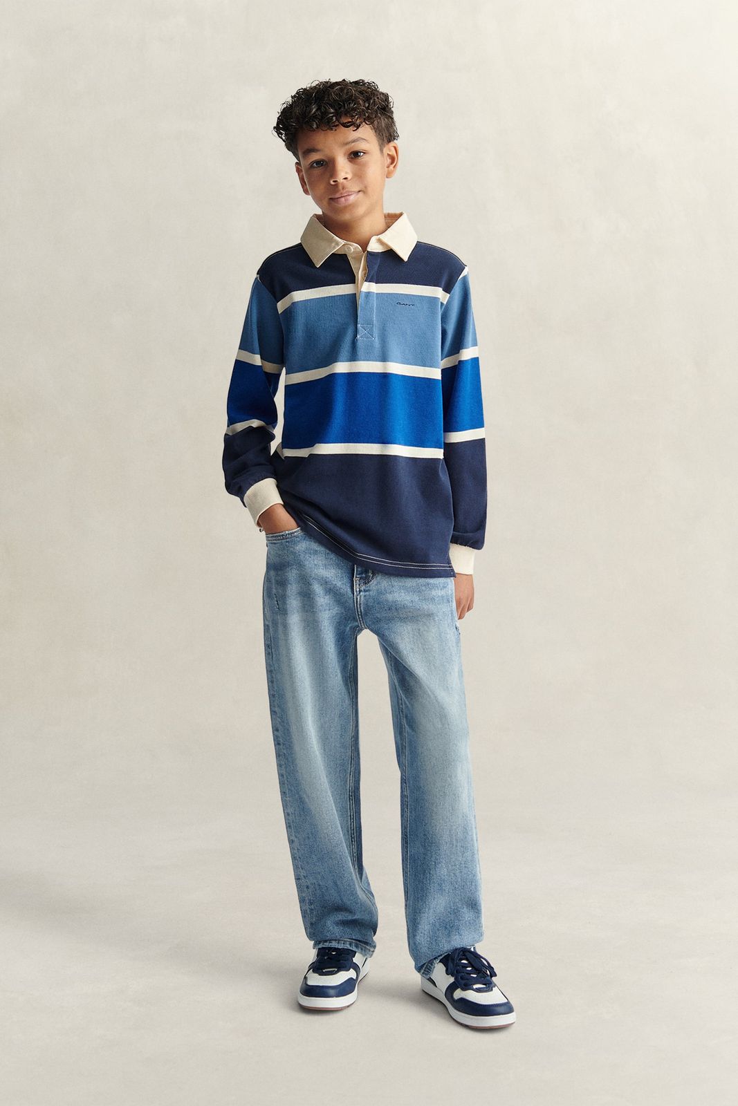 Teen Boys Relaxed Fit Jeans - WORN WASH