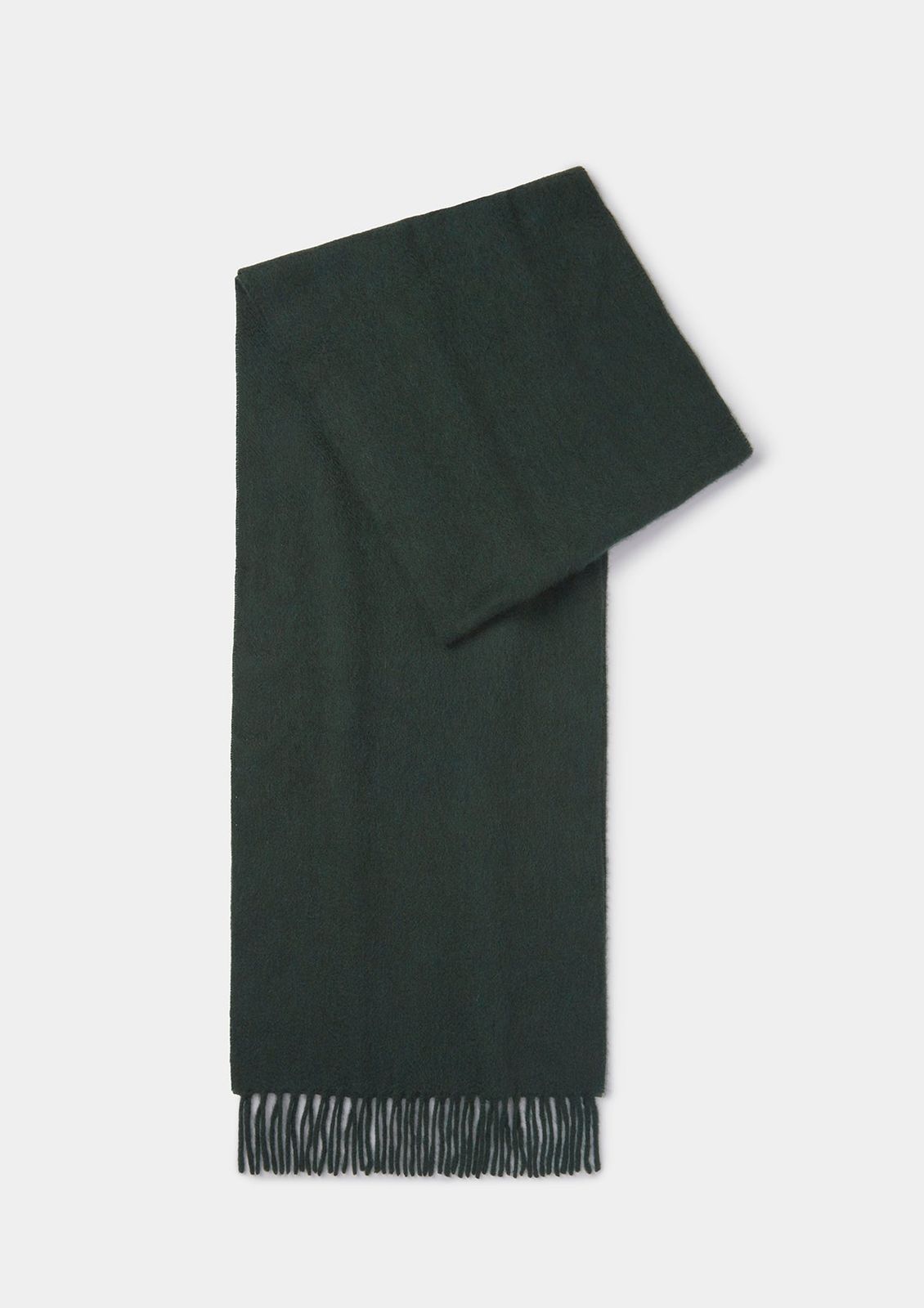 Alpine Green Cashmere Scarf