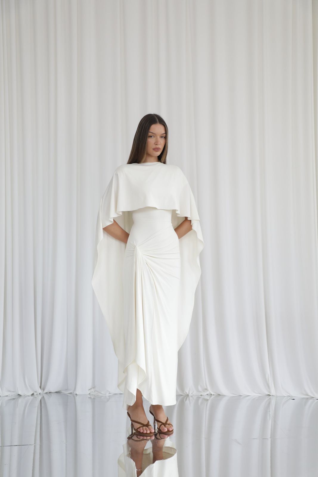 Long Drape Cape