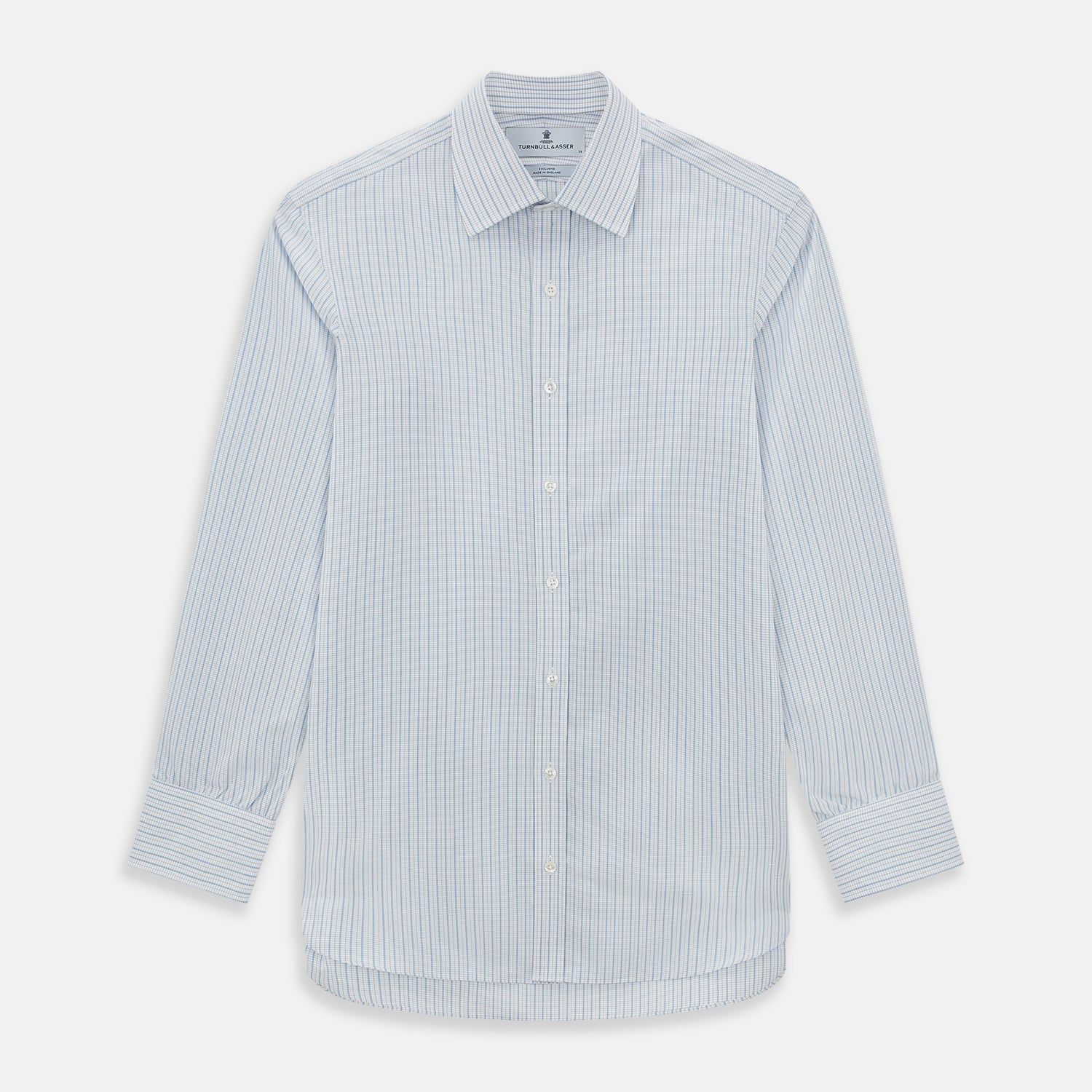 Blue Graph Check Mayfair Shirt