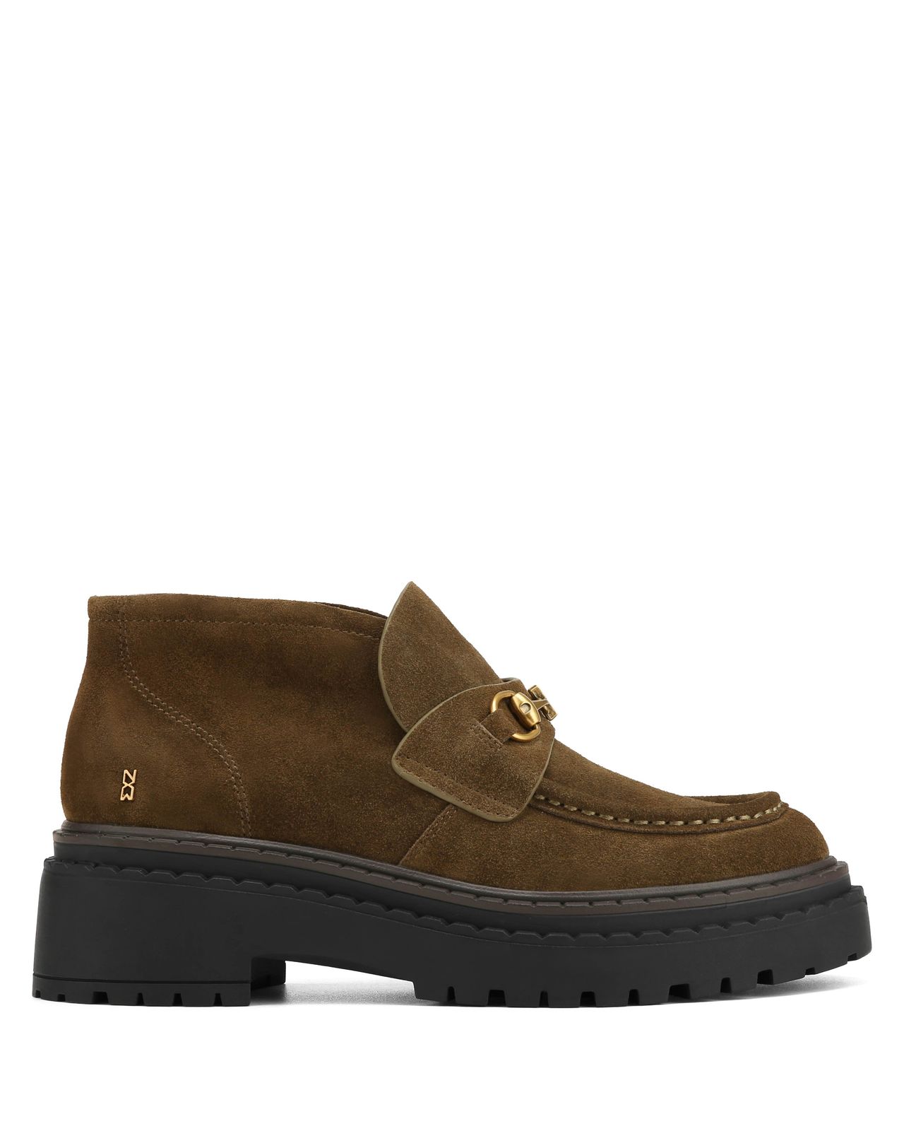 Pippa Khaki Suede