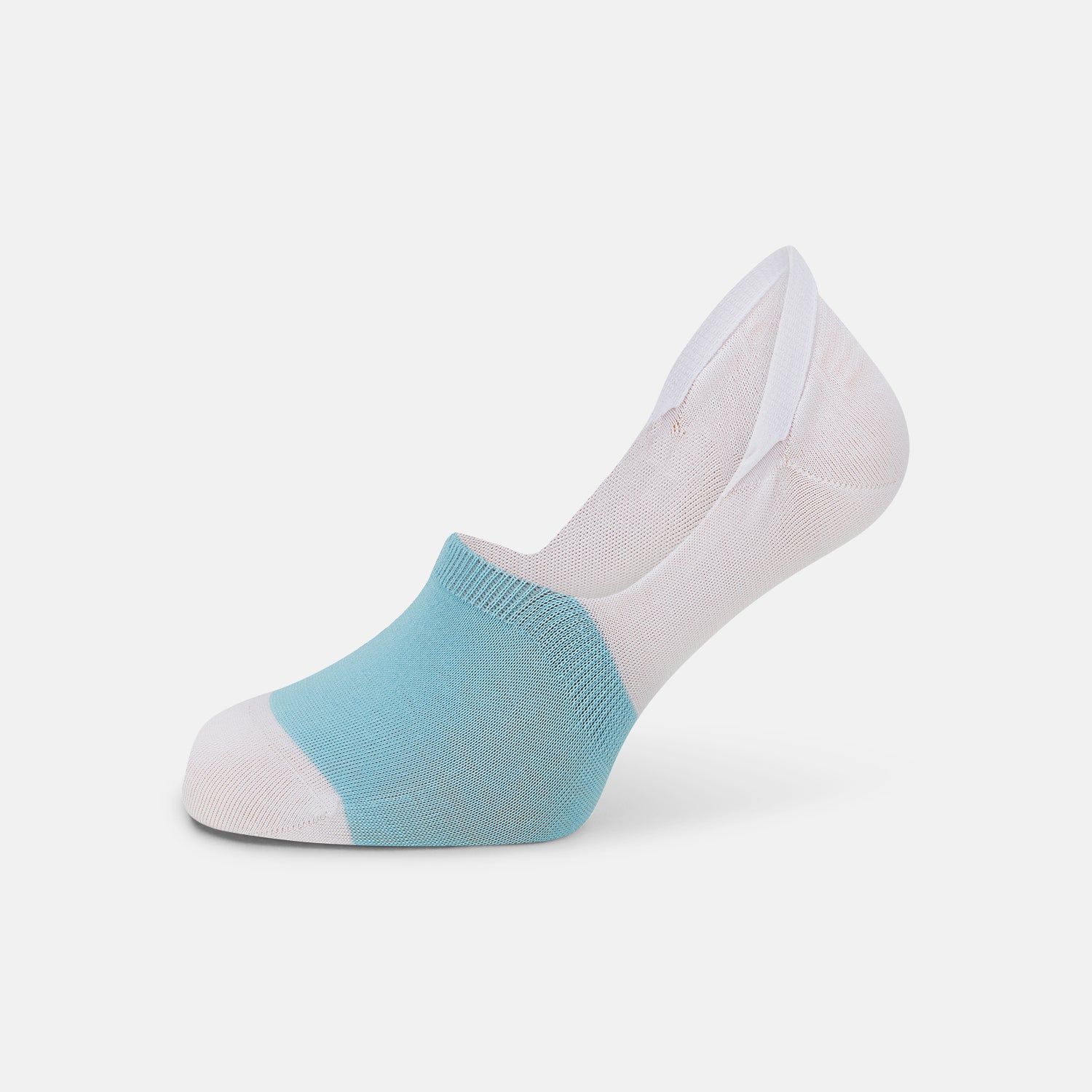 White No-show Socks