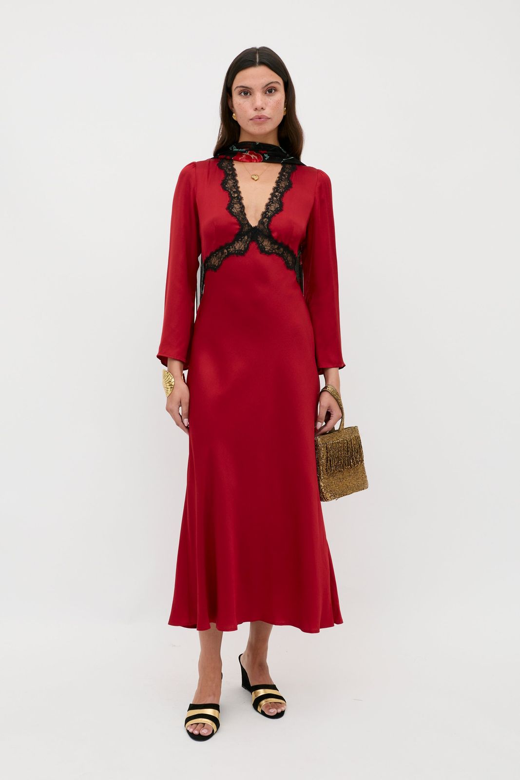 Debra - Burgundy