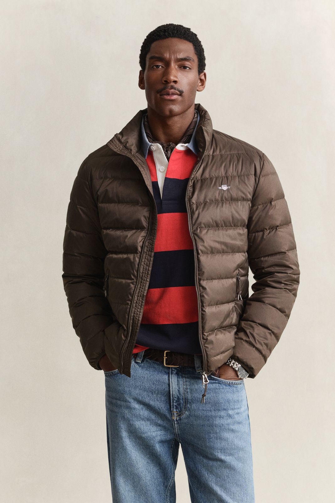 Light Down Jacket - BLACK