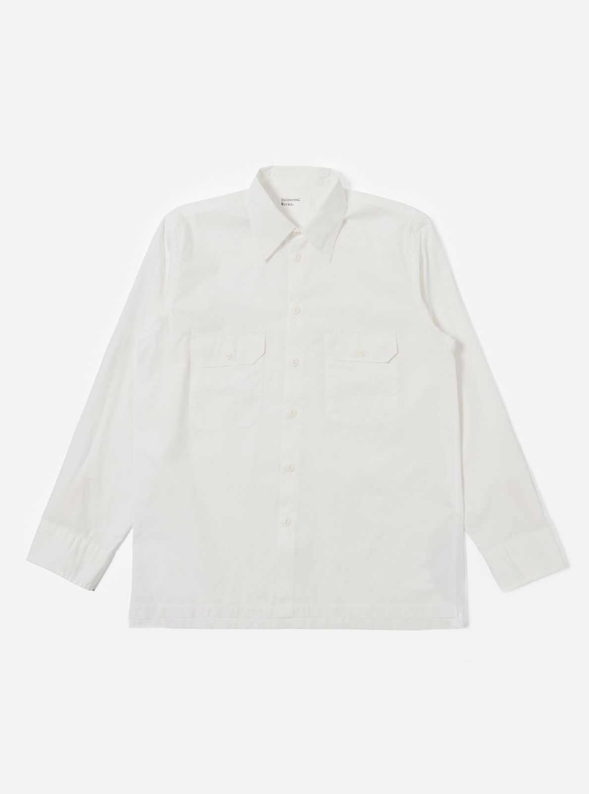 Ecru Organic Fine Poplin Cpo Shirt
