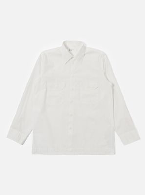 Ecru Organic Fine Poplin CPO Shirt
