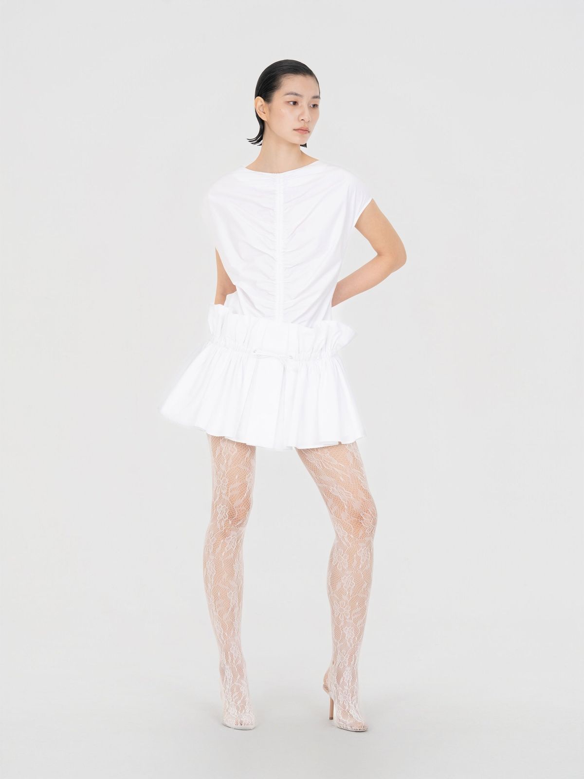 DROP WAIST DRESS