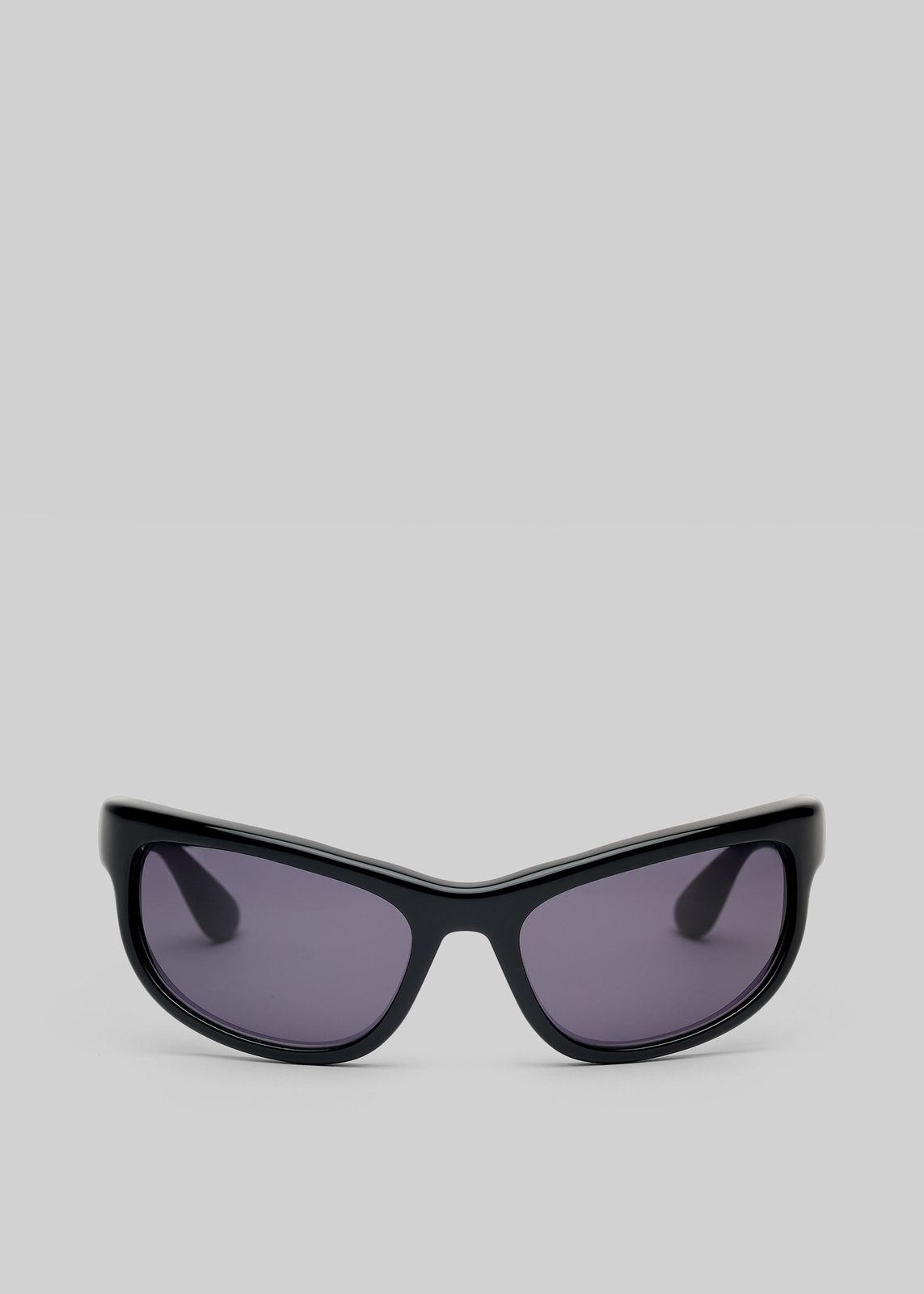 Port Tanger Agha Sunglasses - Black Acetate/Black Lens