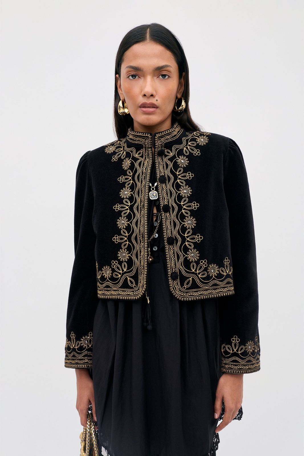 Denver - Soutache Black